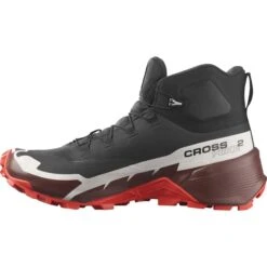 SALOMON CROSS HIKE MID GORE-TEX 2 BLACK/BITTER 22 -Salomon 9 111669 cross hike mid gtx 2 black bitter l41735900 03