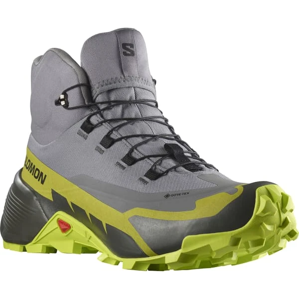 SALOMON CROSS HIKE MID GORE-TEX 2 QUSH/LIME/GO 2022 4 SALOMON CROSS HIKE MID GORE-TEX 2 QUSH/LIME/GO 2022 - Image 2