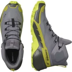 SALOMON CROSS HIKE MID GORE-TEX 2 QUSH/LIME/GO 2022 12 SALOMON CROSS HIKE MID GORE-TEX 2 QUSH/LIME/GO 2022 -Salomon 9 111671 cross hike mid gtx 2 qush lime go 2022 uni l47064600 05