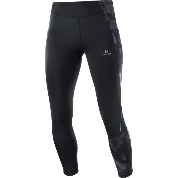 SALOMON CROSS RUN 25 TIGHT W BLACK/AO 22 3 SALOMON CROSS RUN 25 TIGHT W BLACK/AO 22