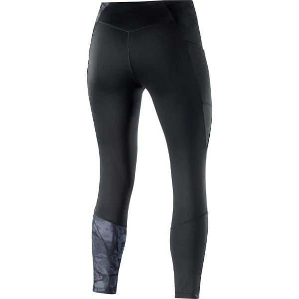 SALOMON CROSS RUN 25 TIGHT W BLACK/AO 22 4 SALOMON CROSS RUN 25 TIGHT W BLACK/AO 22 - Image 2