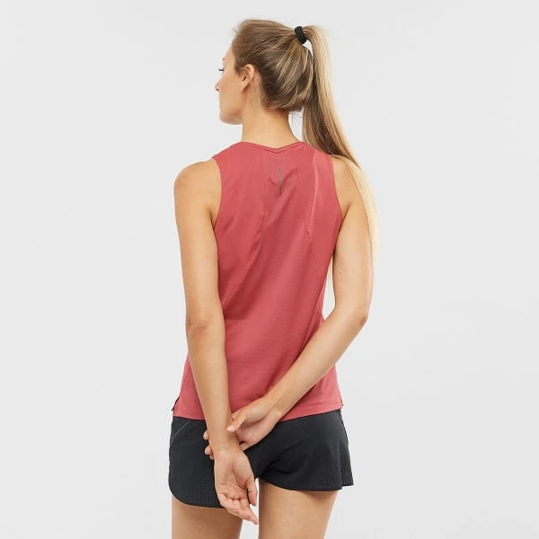SALOMON SENSE AERO TANK W EARTH RED 22 7 SALOMON SENSE AERO TANK W EARTH RED 22 - Image 5