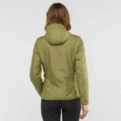 SALOMON OUTRACK INSULATED HOODIE W MARTINI OLIVE 22 -Salomon 9 115996 outrack insulated hoodie w martini olive lc1391200 05