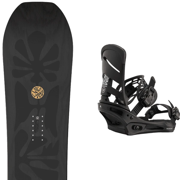 SALOMON HIGHPATH + BURTON MISSION BLACK 3 SALOMON HIGHPATH + BURTON MISSION BLACK