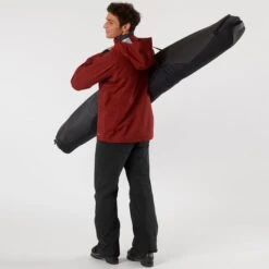 SALOMON SKI BAG SKITRIP 1 PAIR PADDED 195 BLACK 23 -Salomon 9 121061 lc1921000 06