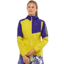 SALOMON BONATTI TRAIL JKT W EMPIRE YELLOW/DEEP BLUE 22 -Salomon 9 121196 lc1730100 03