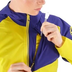 SALOMON BONATTI TRAIL JKT W EMPIRE YELLOW/DEEP BLUE 22 -Salomon 9 121196 lc1730100 06