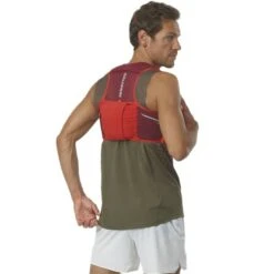 SALOMON SENSE PRO 2 FIERY RED/CABERN 23 -Salomon 9 121454 sense pro 2 with flasks fiery red cabern lc2010800 05