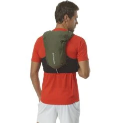 SALOMON ADV SKIN 12 GRAPE LEAF/BLACK 23 -Salomon 9 121459 adv skin 12 with flasks grape leaf black lc2011300 03