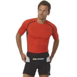 SALOMON ADV SKIN BELT RACE FLAG BLACK/WHITE 23 13 SALOMON ADV SKIN BELT RACE FLAG BLACK/WHITE 23 -Salomon 9 121471 adv skin belt race flag black white lc2044200 06