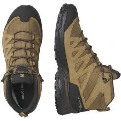 SALOMON X WARD LEATHER MID GORE-TEX KANG/BLACK 23 -Salomon 9 126196 l47181800 06