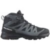 SALOMON X WARD LEATHER MID GORE-TEX W INDIA INK 23 1 SALOMON X WARD LEATHER MID GORE-TEX W INDIA INK 23 -Salomon 9 126203 l47182000 01