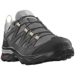 SALOMON X WARD LEATHER GORE-TEX W GULL/BLACK/EBONY 23 -Salomon 9 126207 l47182400 03