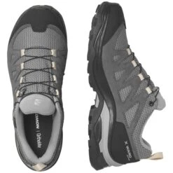 SALOMON X WARD LEATHER GORE-TEX W GULL/BLACK/EBONY 23 -Salomon 9 126207 l47182400 06