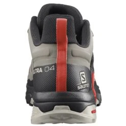SALOMON X ULTRA 4 GORE-TEX VINTAGE KHAKI/BLACK/CHERRY TO 23 -Salomon 9 126218 l41731400 04