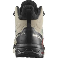 SALOMON X ULTRA 4 MID GORE-TEX VINTAGE KHAKI/BLACK/BURNT HENNA 23 -Salomon 9 126222 l47352500 04