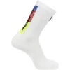 SALOMON PULSE RACE FLAG CREW WHITE/FIERY RED/SAFETY YELLOW 23 -Salomon 9 129333 lc2095500 01