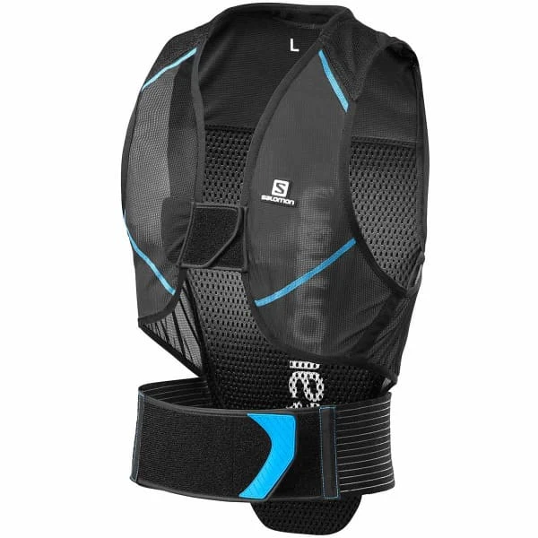 SALOMON BACK PROTE FLEXCELL BLACK/BLUE 21 4 SALOMON BACK PROTE FLEXCELL BLACK/BLUE 21 - Image 2