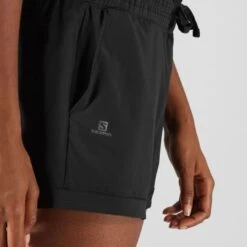 SALOMON COMET SHORT W BLACK 21 -Salomon 9 52435 comet short w black C10293 04