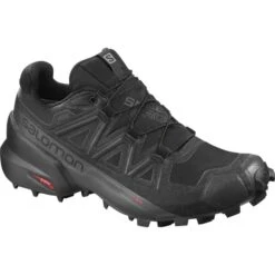 SALOMON SPEEDCROSS 5 GORE-TEX W BLACK/BLACK/PHANTOM 22