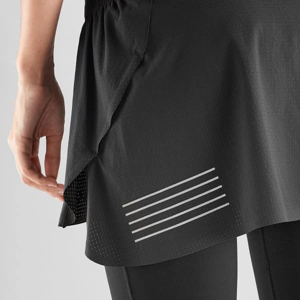 SALOMON S/LAB SKIRT W BLACK 19 8 SALOMON S/LAB SKIRT W BLACK 19 - Image 6