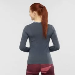 SALOMON ELEVATE MOVE'ON LS TEE W EBONY 20 -Salomon 9 74399 elevate move on ls tee w ebony lc1352300 03