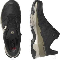 SALOMON X ULTRA 4 GORE-TEX BLACK/VINTAGE KAKI/VANILLA ICE 23 -Salomon 9 85112 l41288100 04