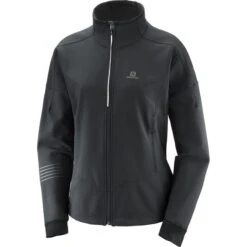 SALOMON LIGHTNING WARM SSHELL JKT W BLACK 21