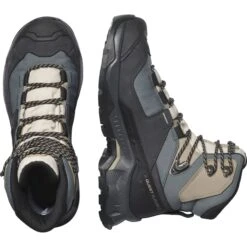 SALOMON QUEST ELEMENT GORE-TEX W EBONY/RAINY DAY/STORMY WEATHER 23 -Salomon 9 90234 quest element gore tex w ebony rainy day stormy weather l41457400 05