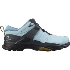 SALOMON X ULTRA 4 GORE-TEX W CRYSTL BL/BLACK/CUMIN 23
