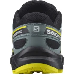 SALOMON SPEEDCROSS J BLACK/BLACK/EVENING PRIMROSE 22 -Salomon 9 90599 speedcross jr black black evening primrose l41447100 04