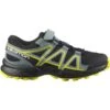 SALOMON SPEEDCROSS BUNGEE K BLACK/BLACK/EVENING PRIMROSE 22