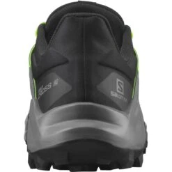 SALOMON WILDCROSS 2 BLACK/QUIET SHADE/GREEN GECKO 22 -Salomon 9 90656 wildcross 2 black quiet shade green gecko l41453600 04