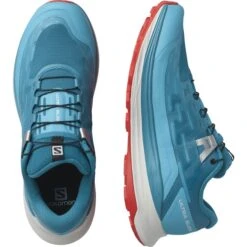 SALOMON ULTRA GLIDE CRYSTAL TEAL/BARR REEF/GOJI BERR 22 12 SALOMON ULTRA GLIDE CRYSTAL TEAL/BARR REEF/GOJI BERR 22 -Salomon 9 90731 ultra glide crystal teal barr reef goji berr l41579100 05