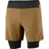 SALOMON EXO MOTION TW SHORT M CUMIN/BLACK 22 -Salomon 9 91559 exo motion tw short m cumin black lc1612600 01