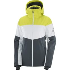 SALOMON SLALOM JKT W EVENING PRIMEROSE/WH/EBONY 22
