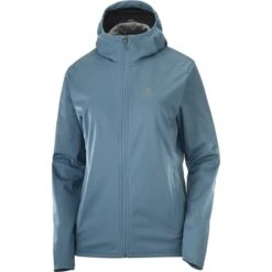 SALOMON GTX® WS SSHELL JKT W MALLARD BLUE 21