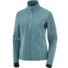 SALOMON AGILE SOFTSHELL JKT W MALLARD BLUE/BLACK 22 -Salomon 9 92405 agile softshell jkt w mallard blue black lc1607500 01