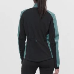 SALOMON AGILE SOFTSHELL JKT W MALLARD BLUE/BLACK 22 -Salomon 9 92405 agile softshell jkt w mallard blue black lc1607500 04