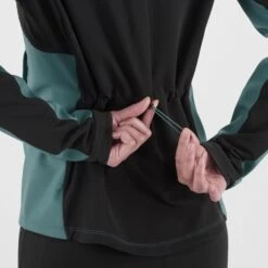 SALOMON AGILE SOFTSHELL JKT W MALLARD BLUE/BLACK 22 -Salomon 9 92405 agile softshell jkt w mallard blue black lc1607500 06