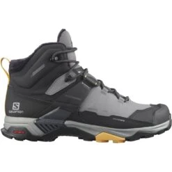 SALOMON X ULTRA 4 MID WINTER TS CSWP QUIET SHADE/BLACK/WARM APRICOT 23