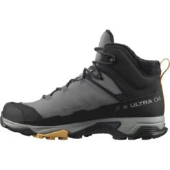 SALOMON X ULTRA 4 MID WINTER TS CSWP QUIET SHADE/BLACK/WARM APRICOT 23 9 SALOMON X ULTRA 4 MID WINTER TS CSWP QUIET SHADE/BLACK/WARM APRICOT 23 -Salomon 9 92903 x ultra 4 mid winter ts cswp quiet shade black warm apricot l41355200 03