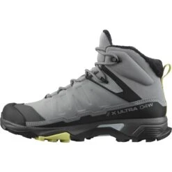 SALOMON X ULTRA 4 MID WINTER TS CSWP W MONUMENT/BLACK/CHARLOCK 23 10 SALOMON X ULTRA 4 MID WINTER TS CSWP W MONUMENT/BLACK/CHARLOCK 23 -Salomon 9 92904 x ultra 4 mid winter ts cswp w monument black charlock l41365000 03