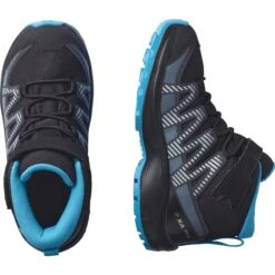 SALOMON XA PRO V8 MID CSWP K BLACK/MONUMENT/HAWAIIAN OCEAN 22 -Salomon 9 92906 xa pro v8 mid cswp k black monument hawaiian ocean l41344700 05