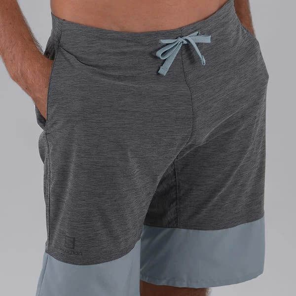 SALOMON XA TRAINING SHORT M EBONY/ASHLEY BLUE 21 4 SALOMON XA TRAINING SHORT M EBONY/ASHLEY BLUE 21 - Image 2