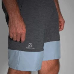 SALOMON XA TRAINING SHORT M EBONY/ASHLEY BLUE 21 11 SALOMON XA TRAINING SHORT M EBONY/ASHLEY BLUE 21 -Salomon 9 94282 lc1476000 04