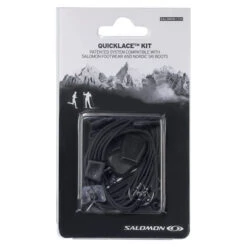 SALOMON QUICKLACE KIT BLACK 22